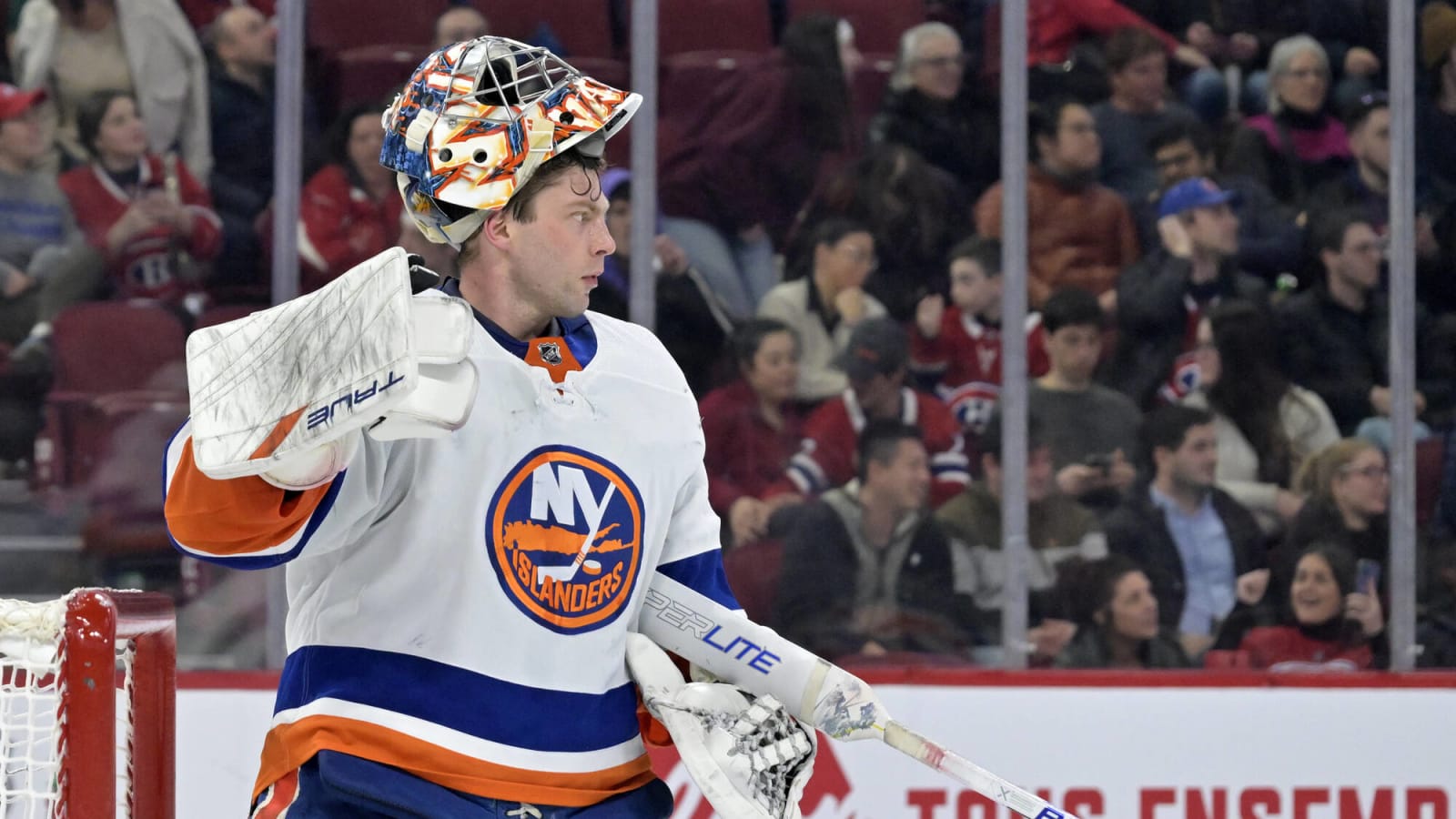 New York Islanders goaltender Semyon Varlamov out day-to-day with a lower-body injury