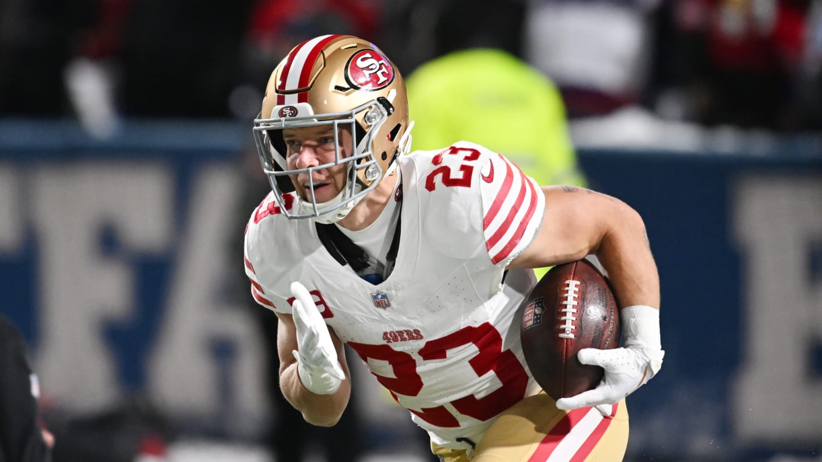 Christian McCaffrey leaves game with non-contact injury