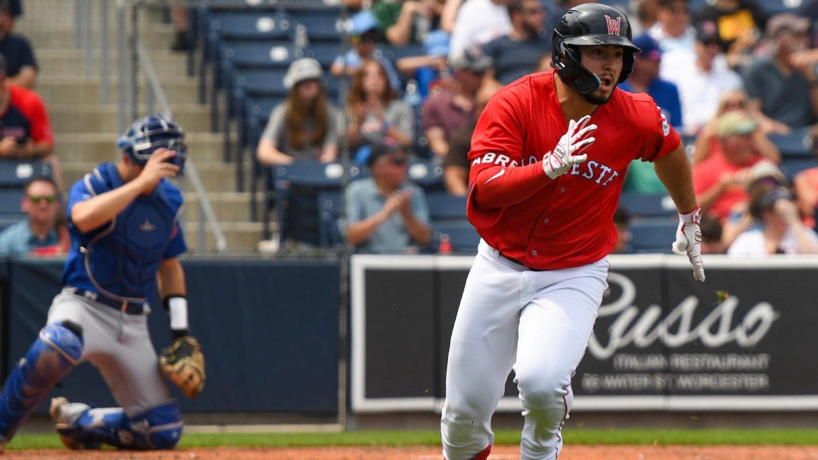 Red Sox outfield prospect Wilyer Abreu homers three times for Triple-A Worcester