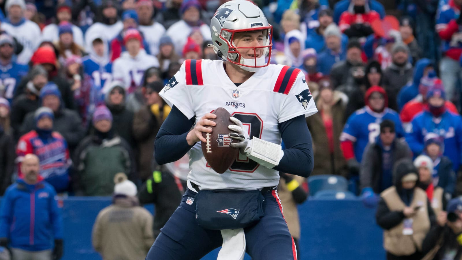 Videos: Mac Jones and Matthew Slater after the first practice