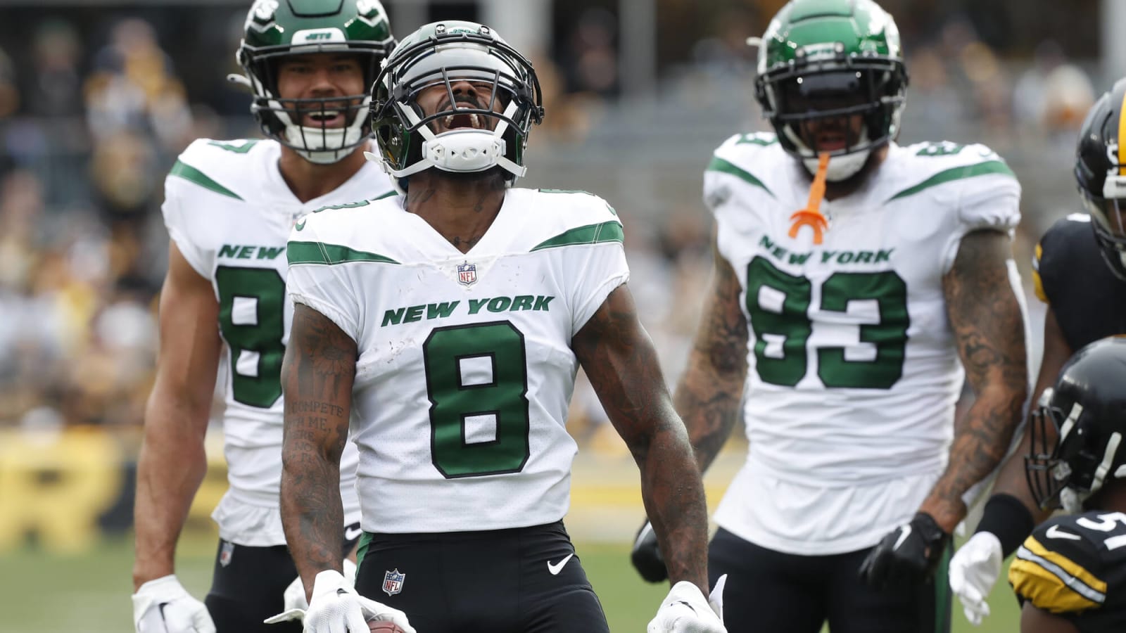 New York Jets WR Elijah Moore expresses excitement with move to the slot