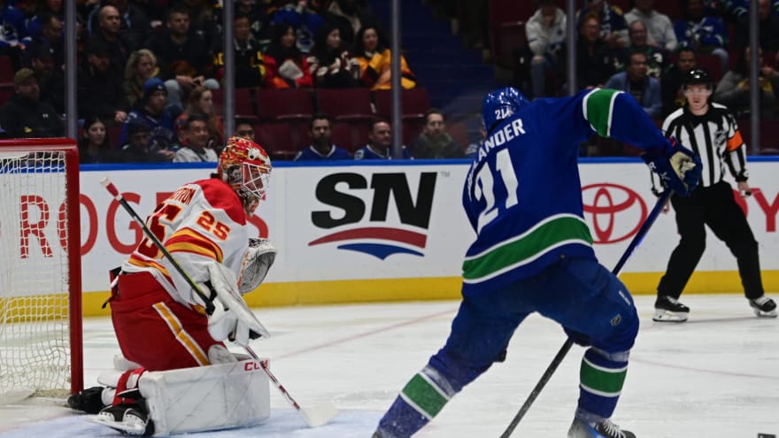 Scenes from morning skate: Demko returns, Pacific title within reach for Canucks in home finale against Flames