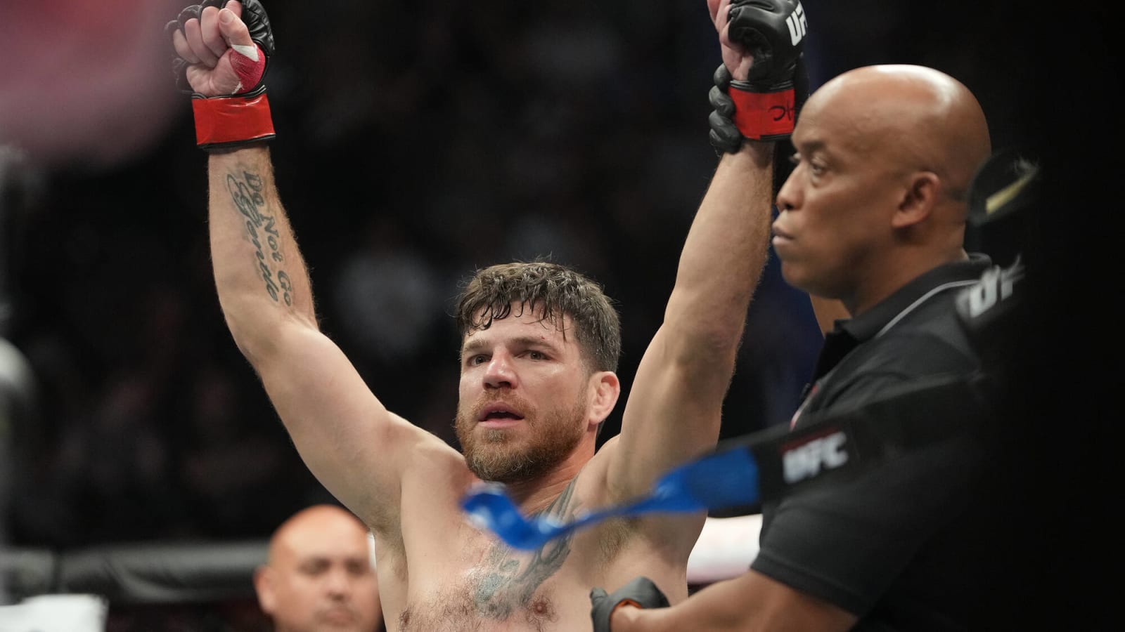 Jim Miller keeps tracking towards UFC 300 after Saturday night’s knockout win