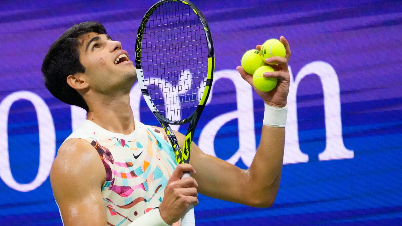 'I was mad all the time,' Teenage prodigy Carlos Alcaraz reveals the secret to his beaming smile even during the most difficult of matches in a conversation with John McEnroe