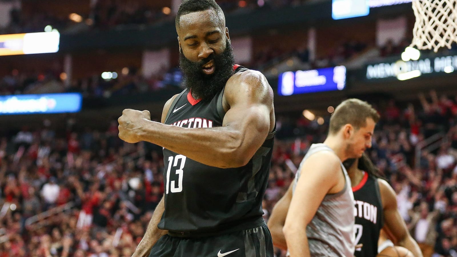 Video of James Harden traveling on step back in Game 1 goes viral