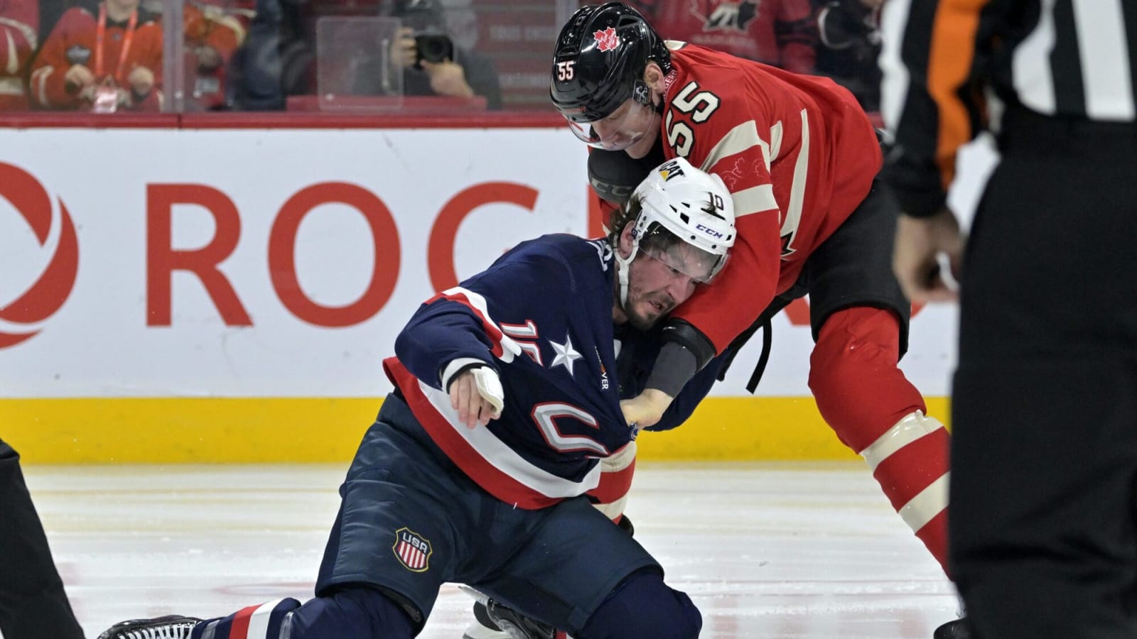 ‘We had to send a message’: Tkachuk brothers, J.T. Miller had group chat to plan physical start against Canada