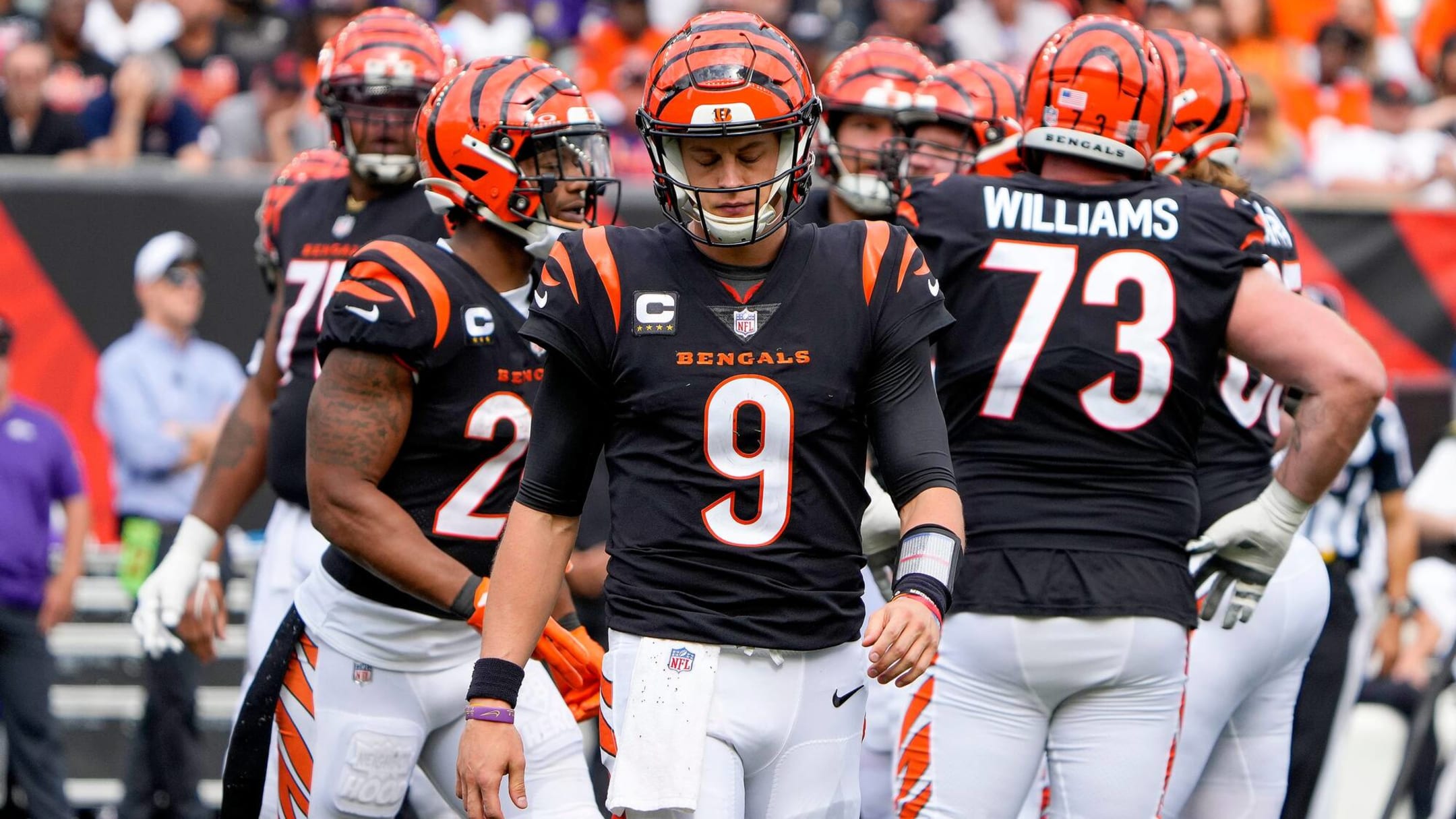 QB Joe Burrow says Bengals 'not panicking' after starting 2022