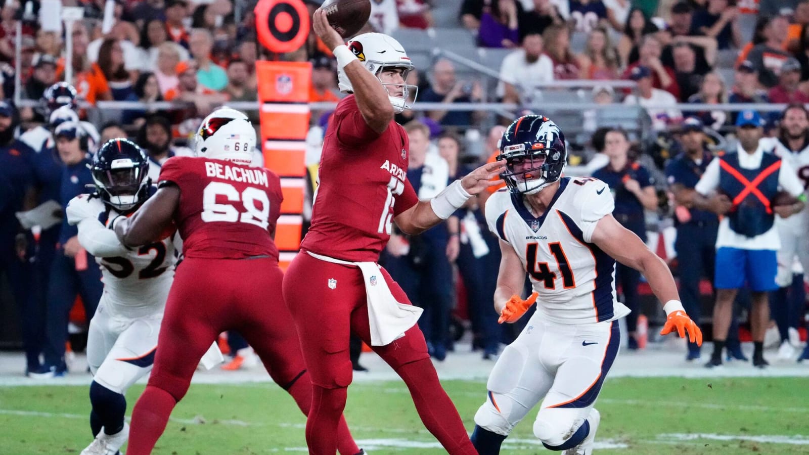 Cardinals comeback to beat Broncos in preseason opener