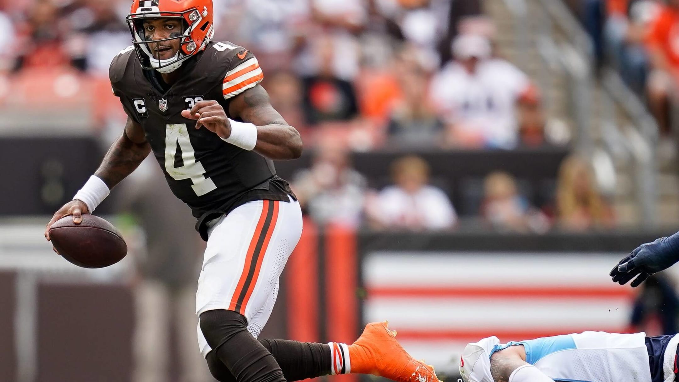 Cleveland Browns play the Baltimore Ravens Sunday