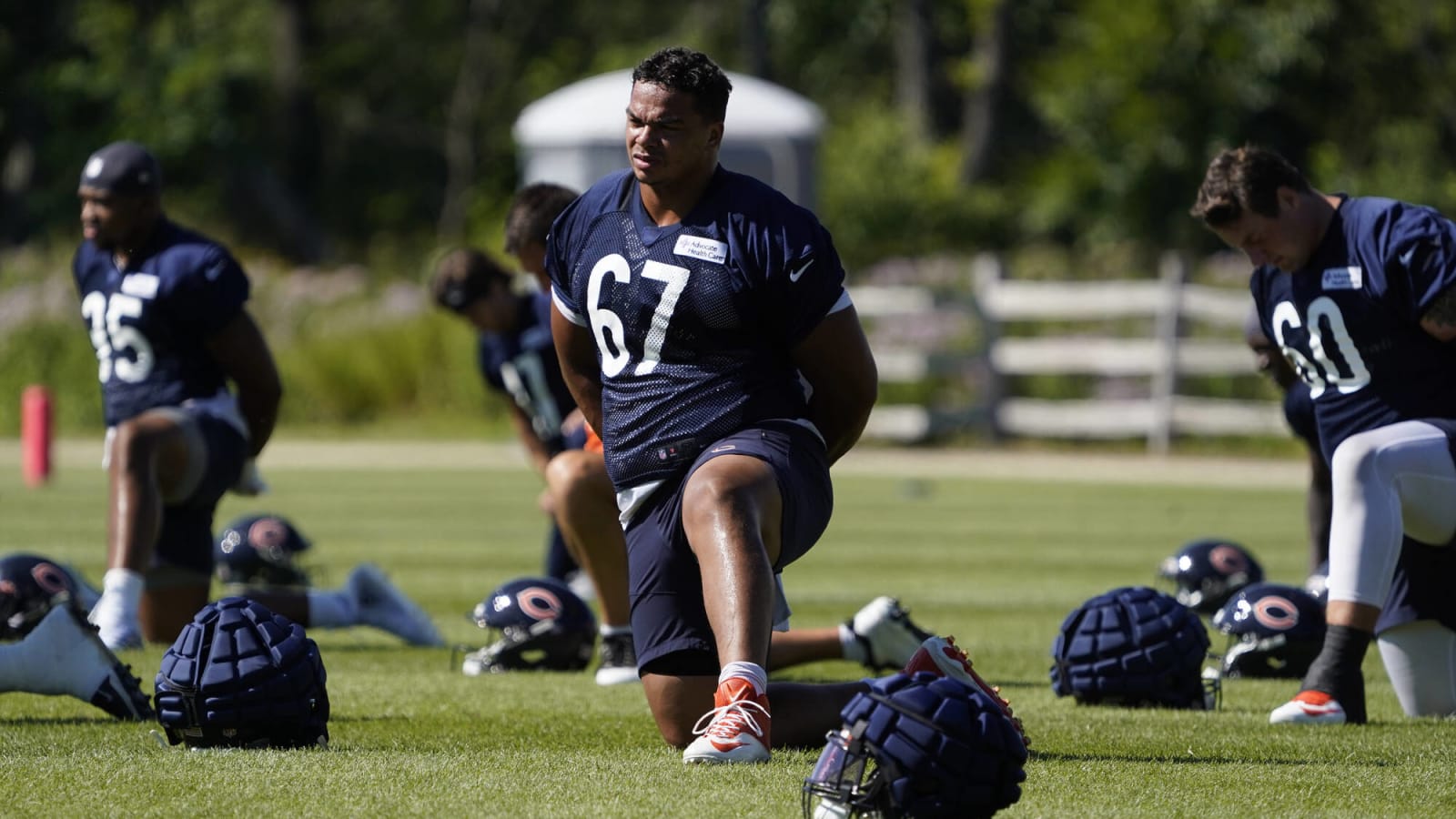 Former Bears center Sam Mustipher earns high praise with new team