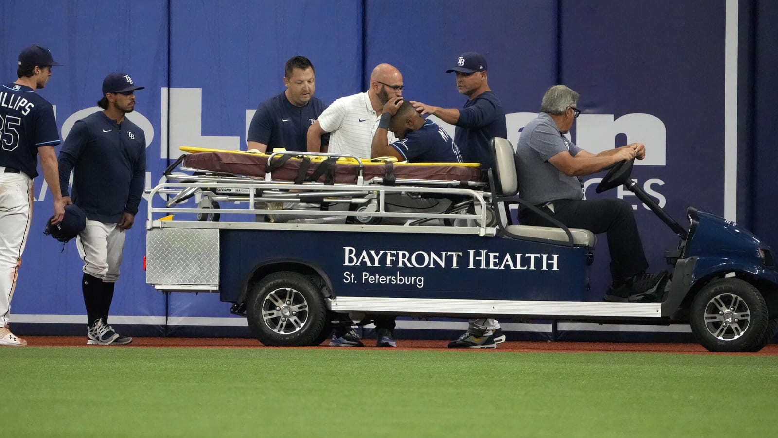 Rays cautiously optimistic Margot won't need surgery