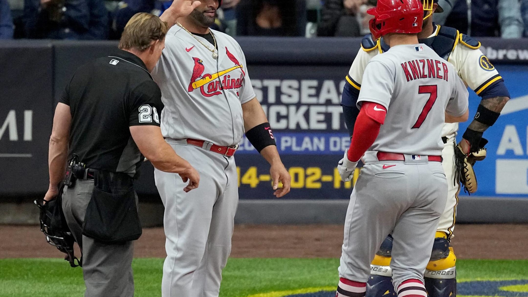 The last dance Albert Pujols St Louis Cardinals the machine is