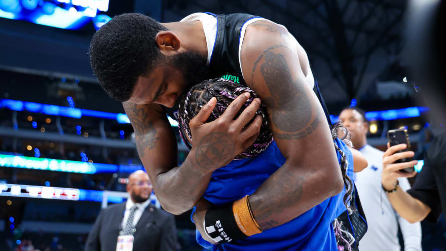 Kyrie Irving Shared A Heartfelt Speech In Mavericks Locker Room After Game 6 Victory