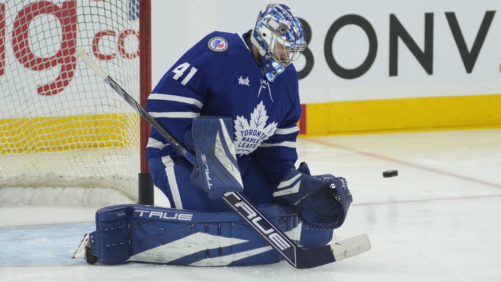 Stolarz partial participant in practice, Knies gets early work, McMann promoted to top line