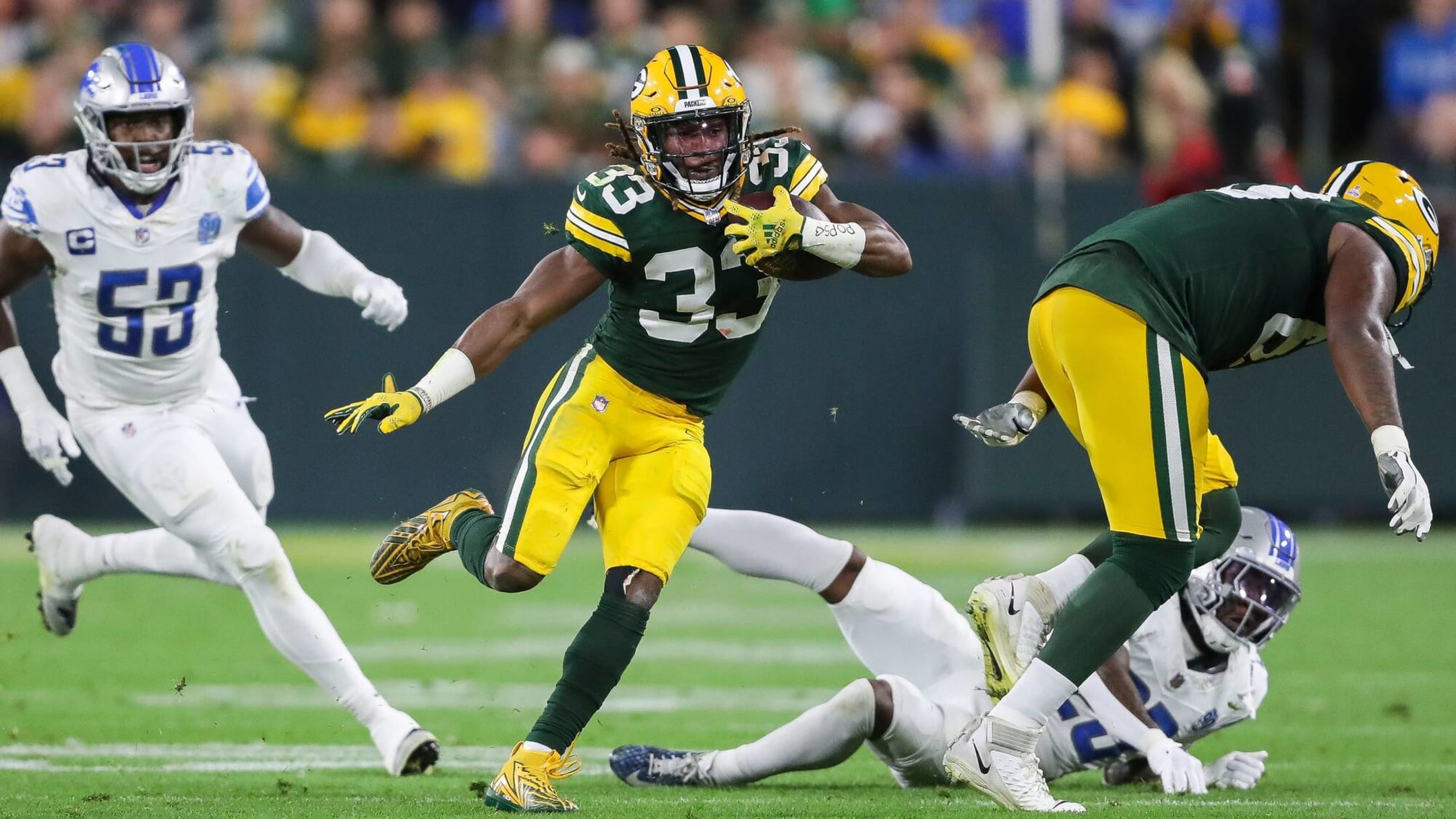 Packers' Aaron Jones issues warning to Lions after Week 4 loss