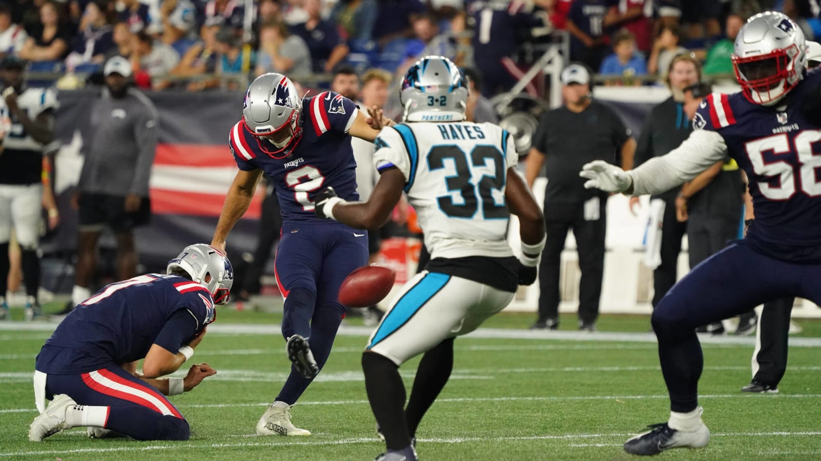 Patriots Promote K Tristan Vizcaino, Make Three Other Moves