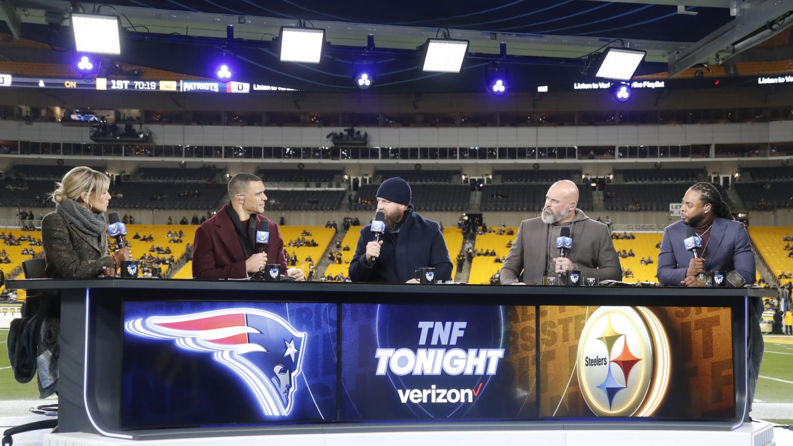 Prime Video Thursday Night Football hosts pre-game at Acrisure Stadium