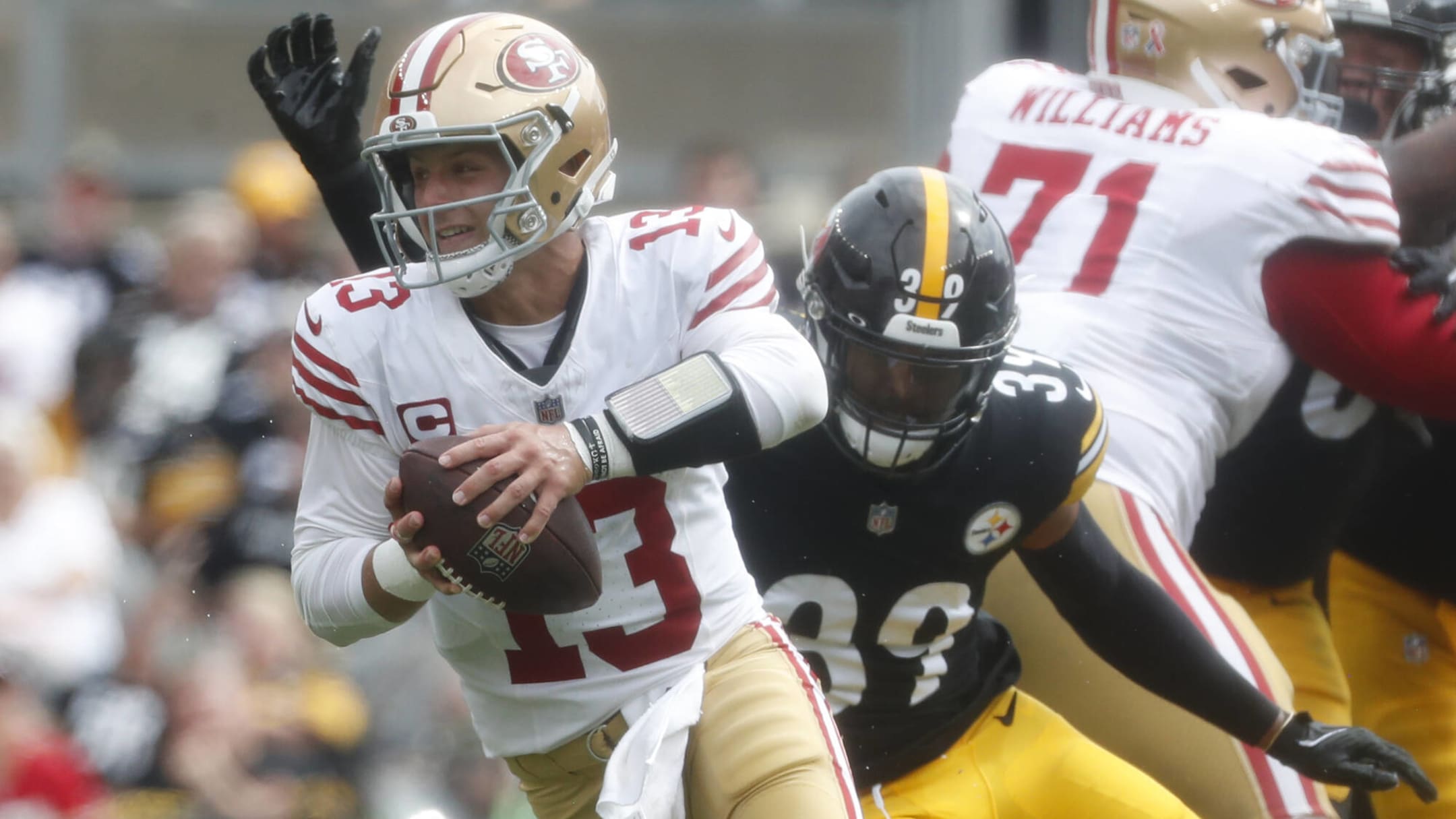 Brock Purdy makes NFL history in 49ers win over Steelers by becoming first  QB to pull off this feat 