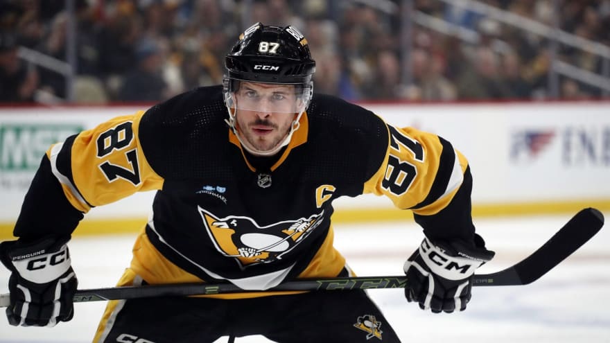 Penguins’ Sidney Crosby passes Mario Lemieux for eighth in all-time NHL scoring