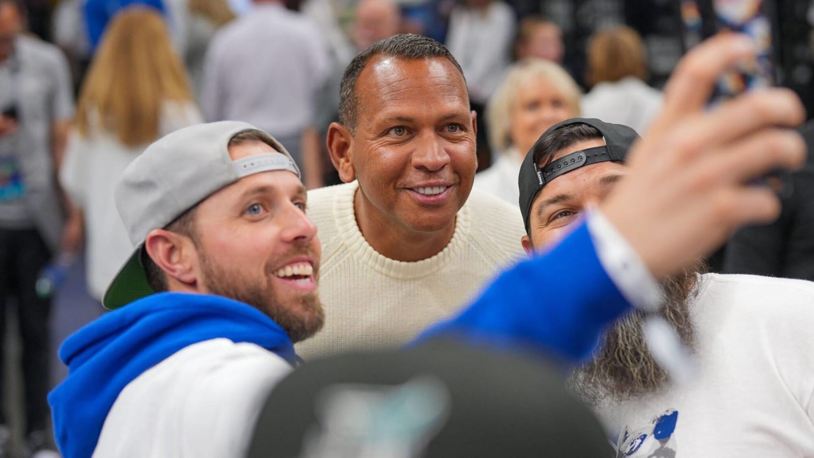 A-Rod Shows Out for Timberwolves Fans