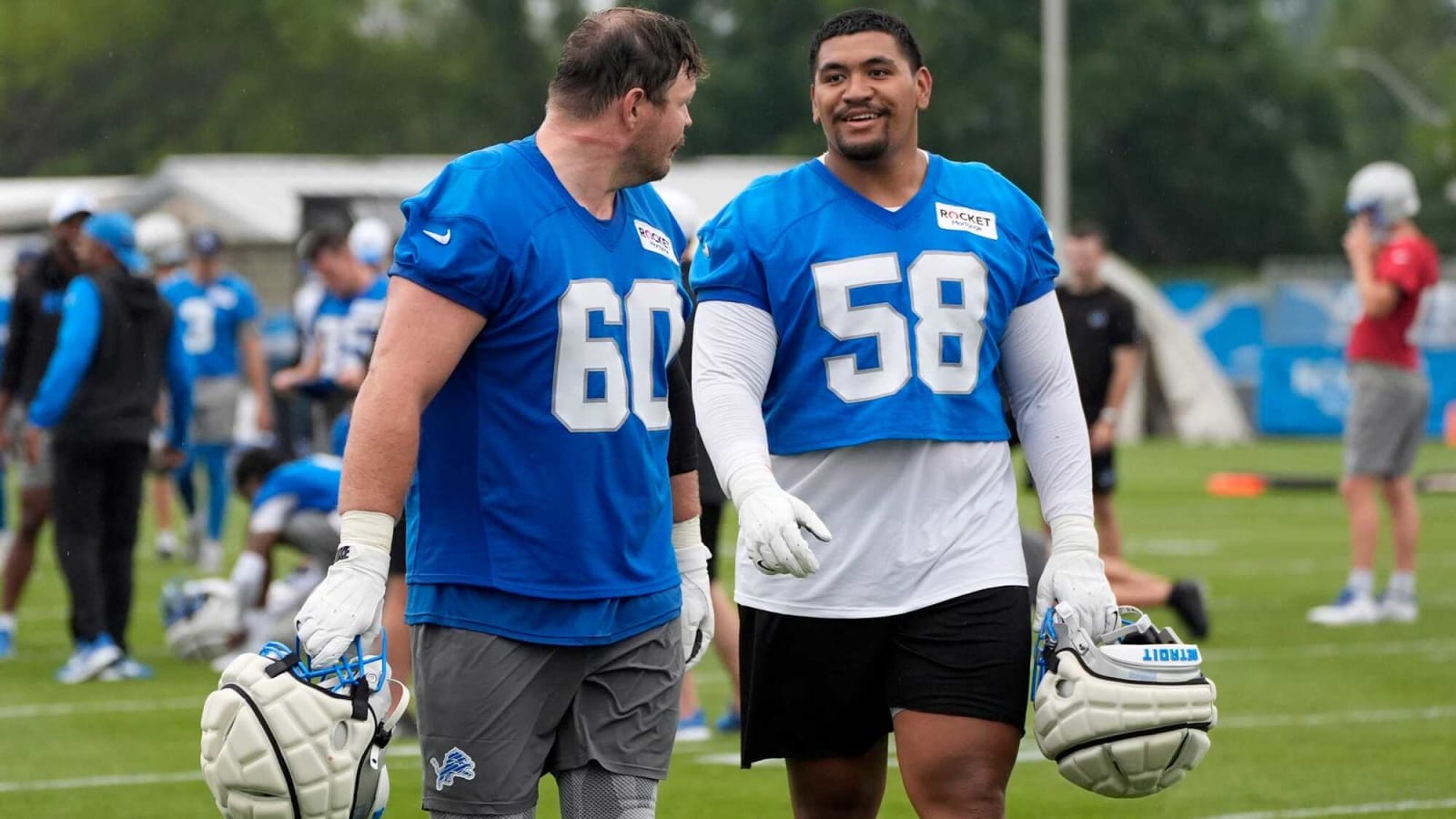 Detroit Lions Penei Sewell ‘Good’ After Scary Foot Injury
