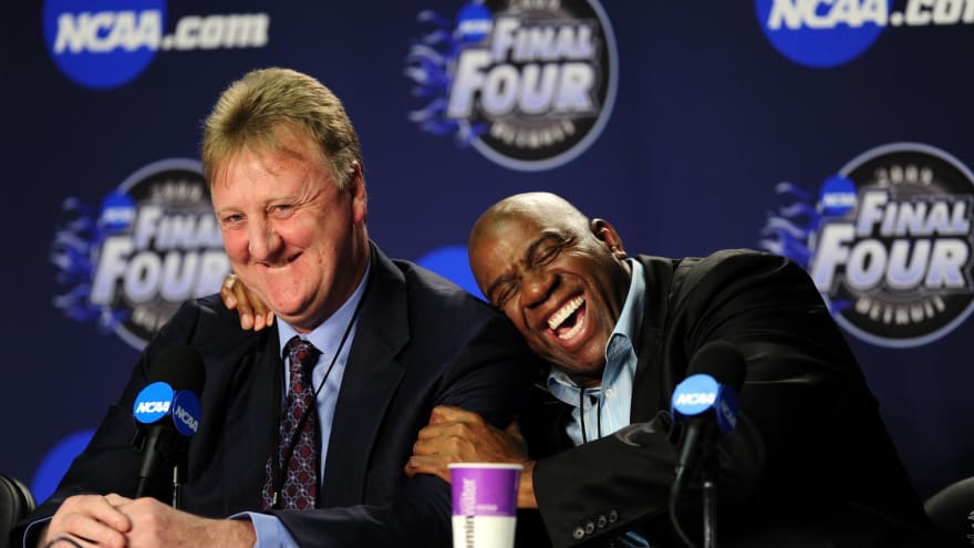 Larry Johnson Tells Story Of Magic Johnson And Larry Bird’s Unrealized Converse Commercial