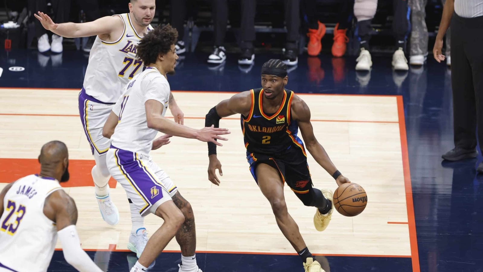 Los Angeles Lakers vs. Oklahoma City Thunder DFS Start ‘Em Sit ‘Em |April 8, 2025