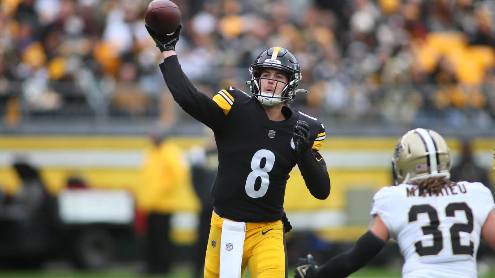 Steelers rookie Kenny Pickett officially listed as QB1