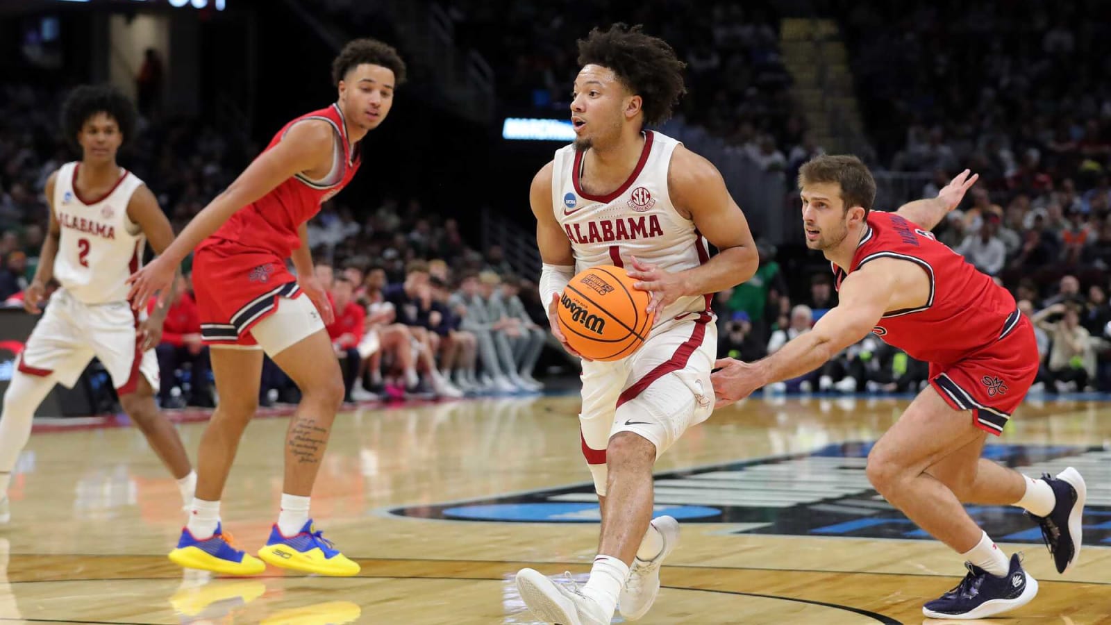 Alabama vs. BYU: Current line, win probability, final score prediction for NCAA Tournament Sweet 16 showdown