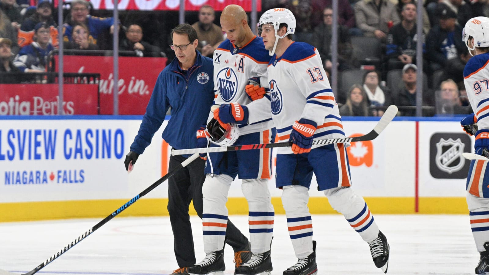 Darnell Nurse felt ‘it’s pretty obvious’ Ryan Reaves meant to inflict pain on his hit