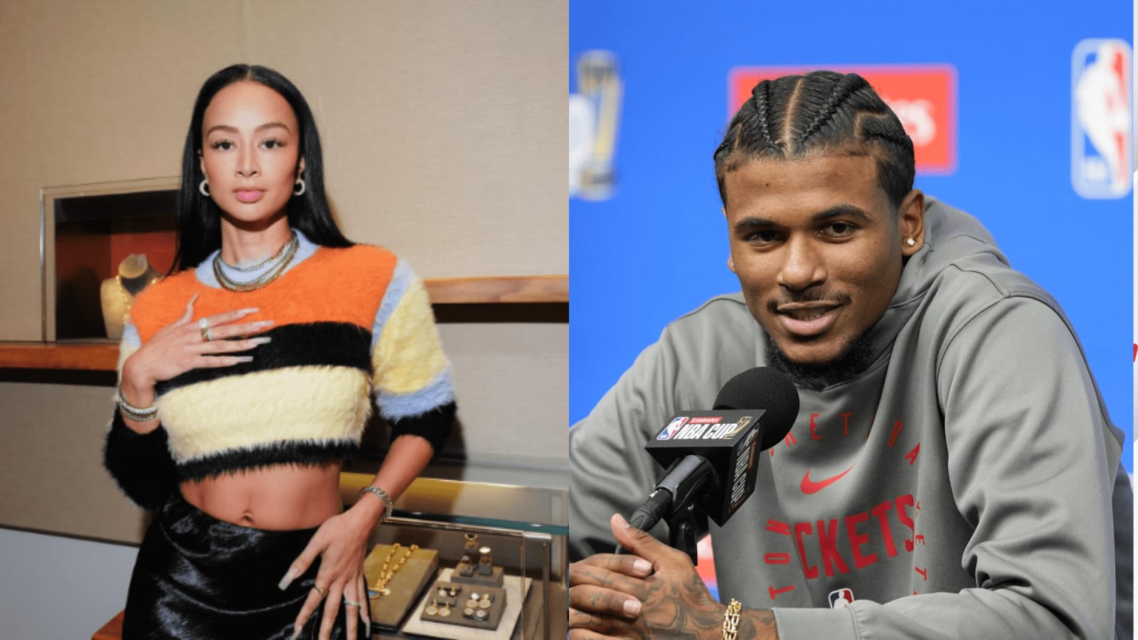 Jalen Green’s GF Draya Michelle Reacts To Rocket’s Star 42-Point Game