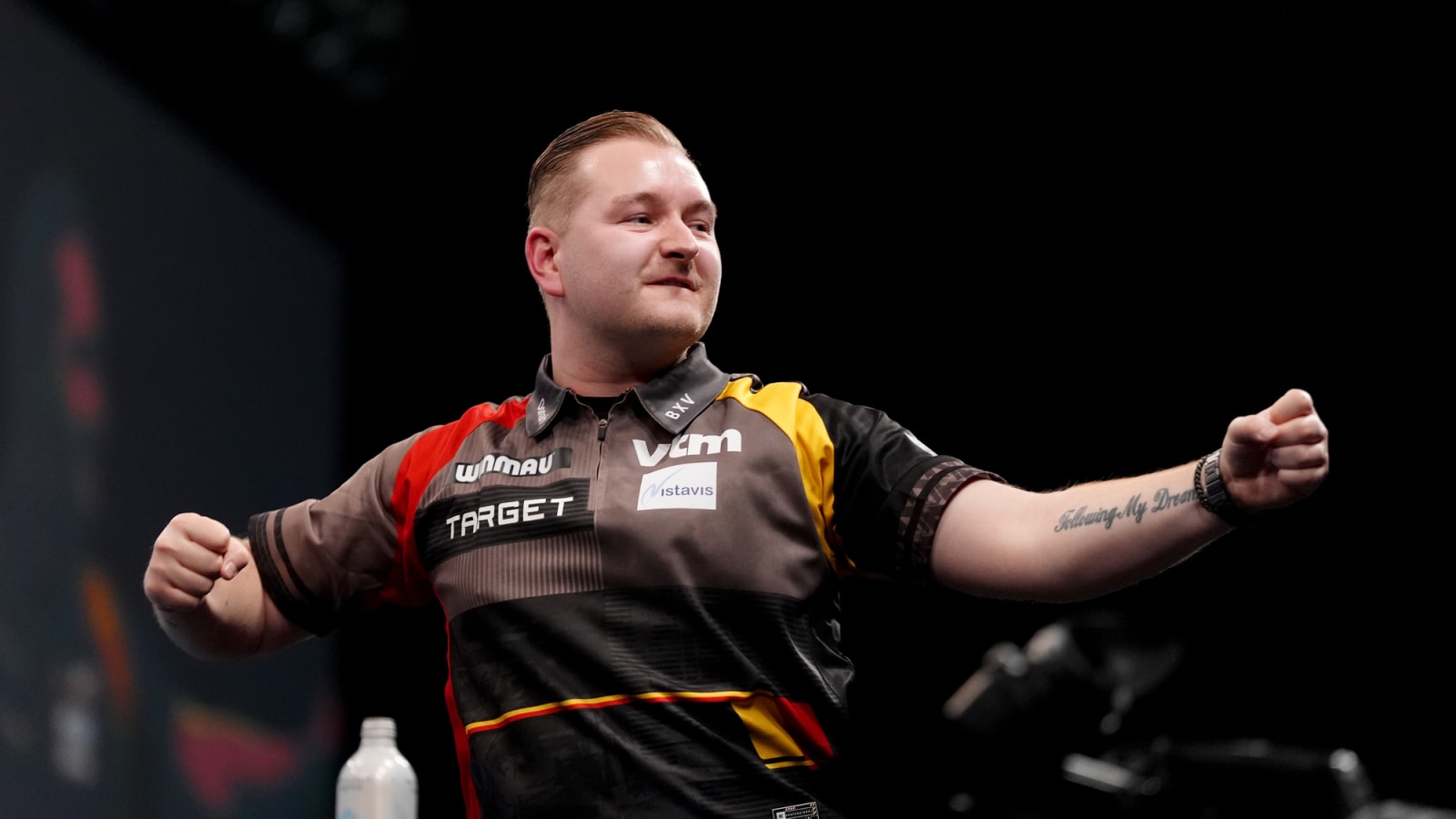 'Why do I have to go through this as a top player?' - Dimitri Van den Bergh questioning himself after another disappointing performance at Belgian Darts Open