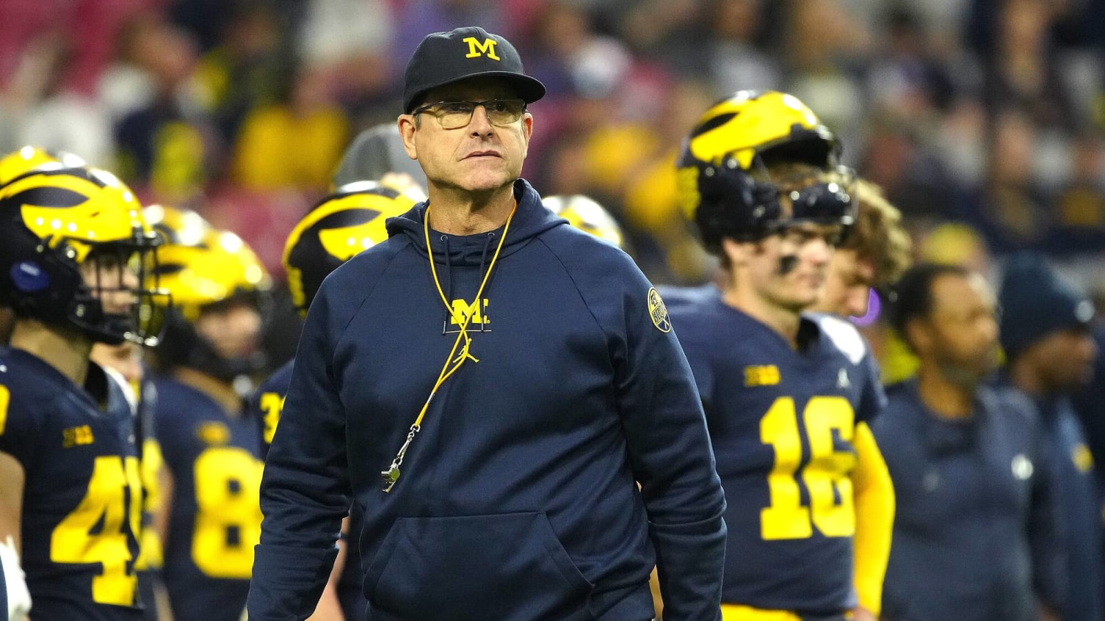 Jim Harbaugh declares he's willing to take less money