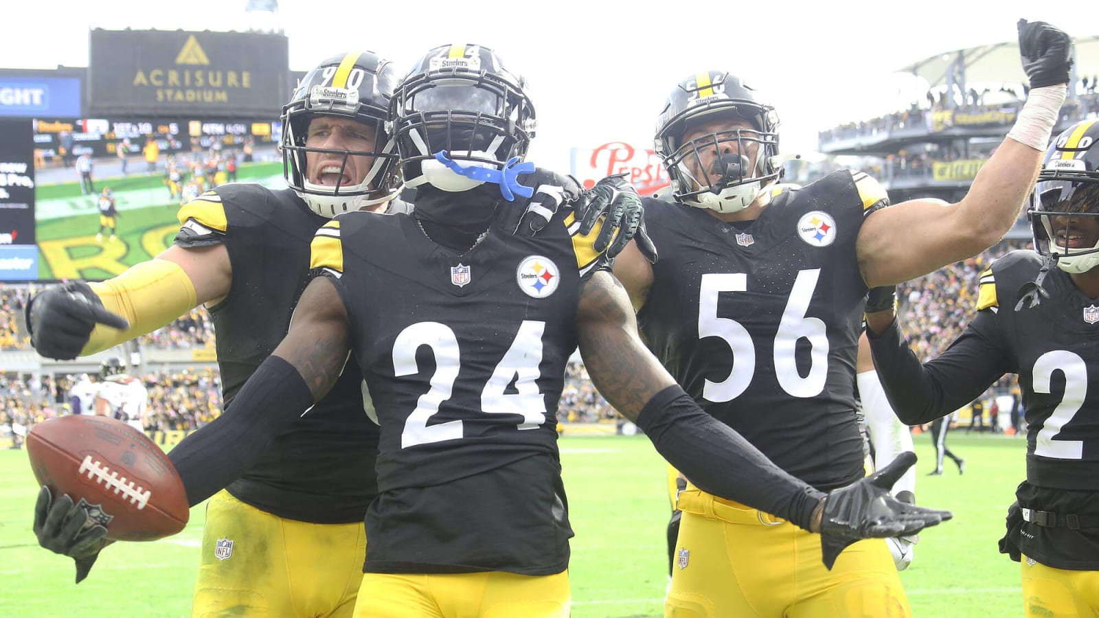 Watch: Joey Porter Jr. picks off Lamar Jackson for key Steelers turnover