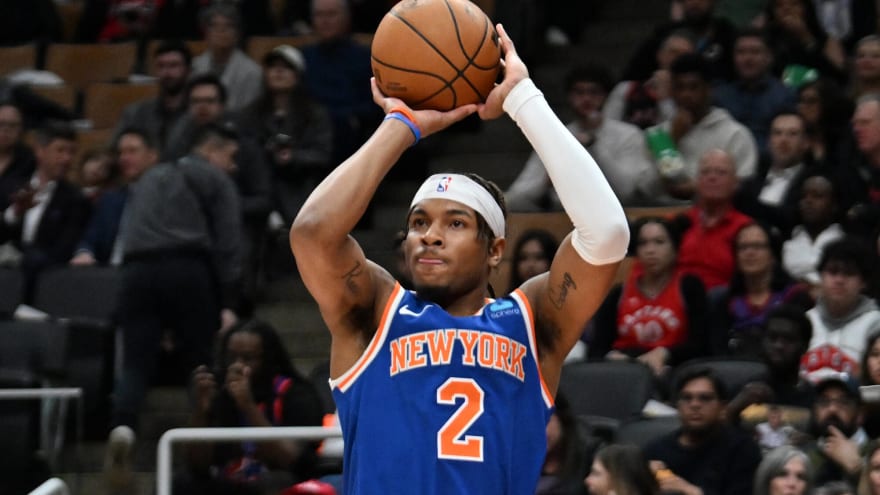 Knicks’ Miles McBride Joins Elite Club With Performance vs. Raptors