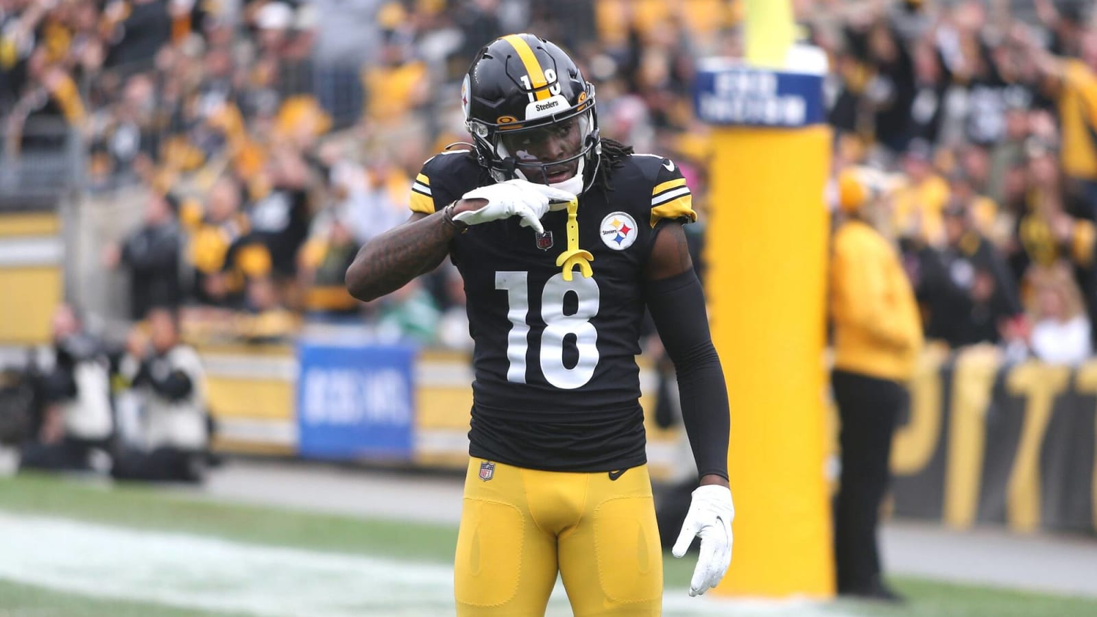 Steelers WR1 Diontae Johnson Calls Out Fans, Ryan Clark As Frustration Continues After Latest Loss