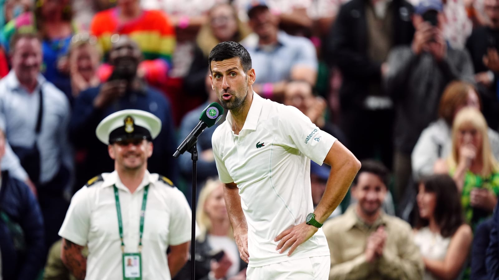 Lacoste djokovic wimbledon store