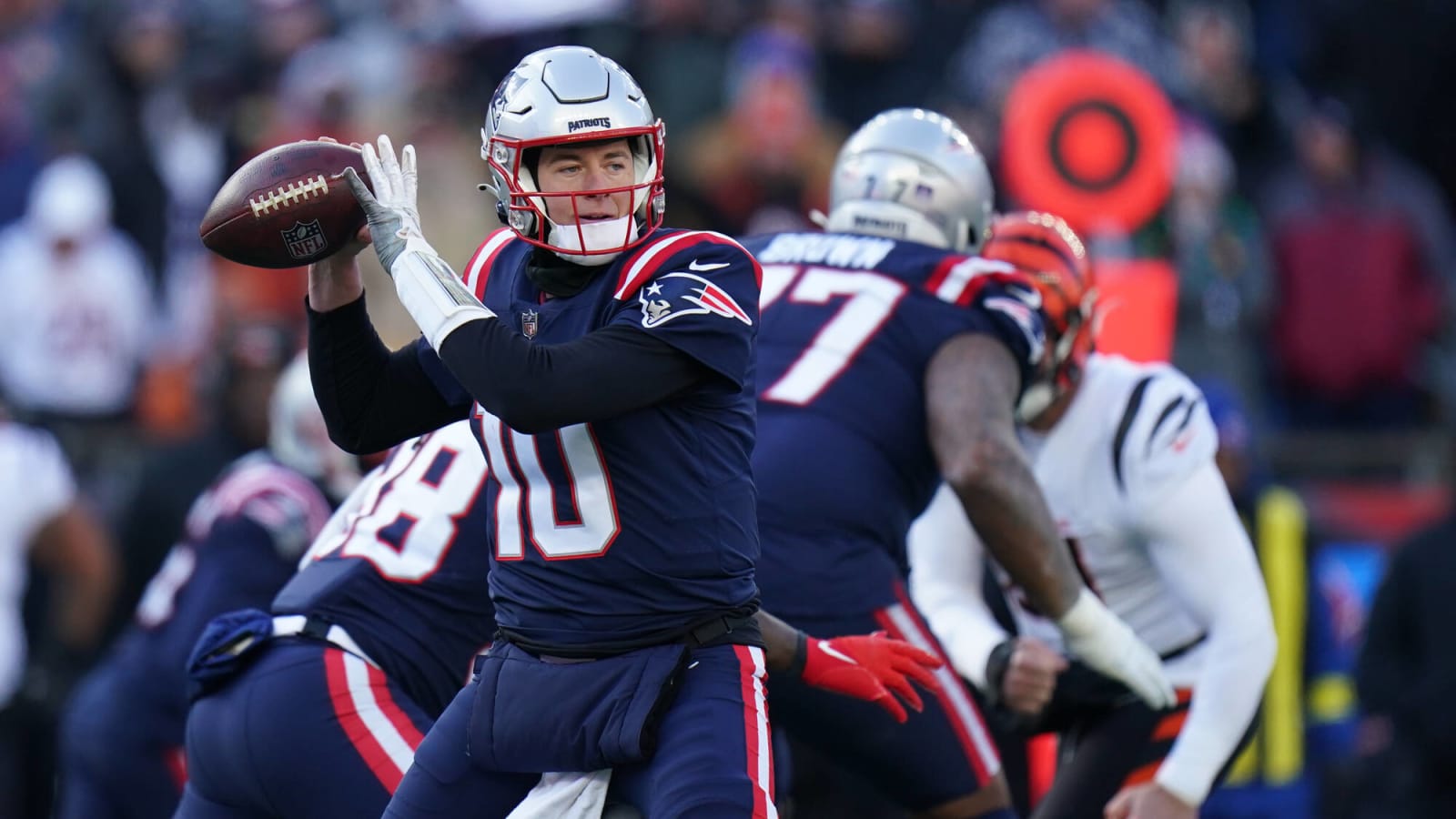 Watch: Patriots QB Mac Jones is developing reputation for being dirty player