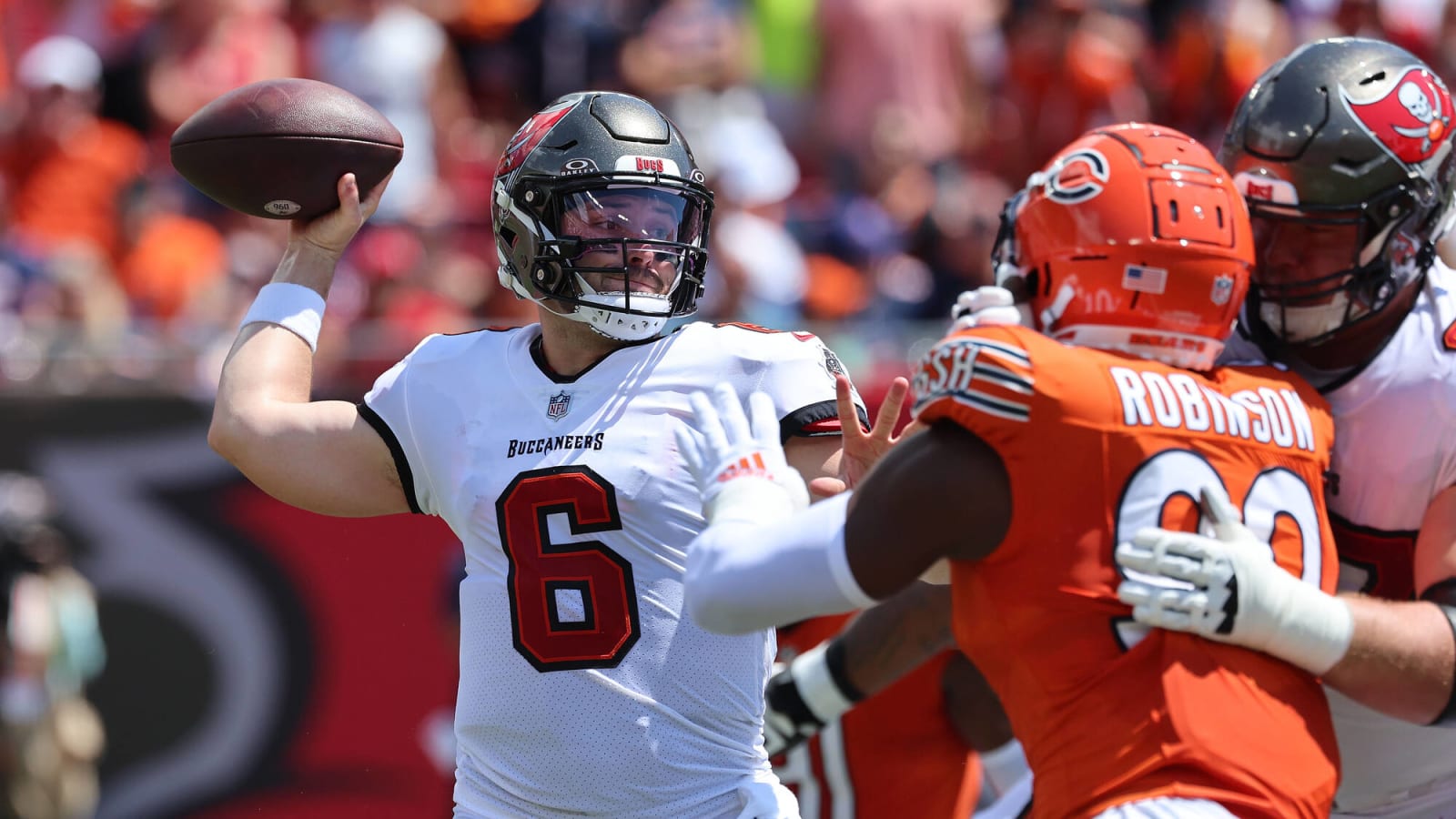 NFC Notes: Baker Mayfield, Desmond Ridder, Buccaneers, Commanders, Falcons