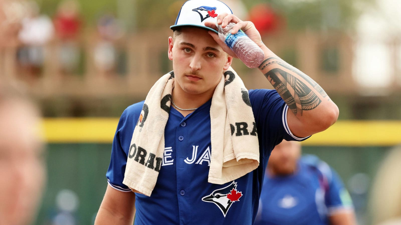 Blue Jays top prospect Ricky Tiedemann strikes out three in 2024 season debut