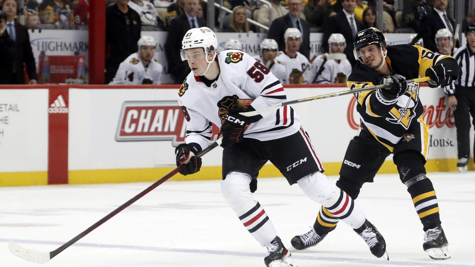 Blackhawks Entwistle Backs Up Words With Strong Start to Season