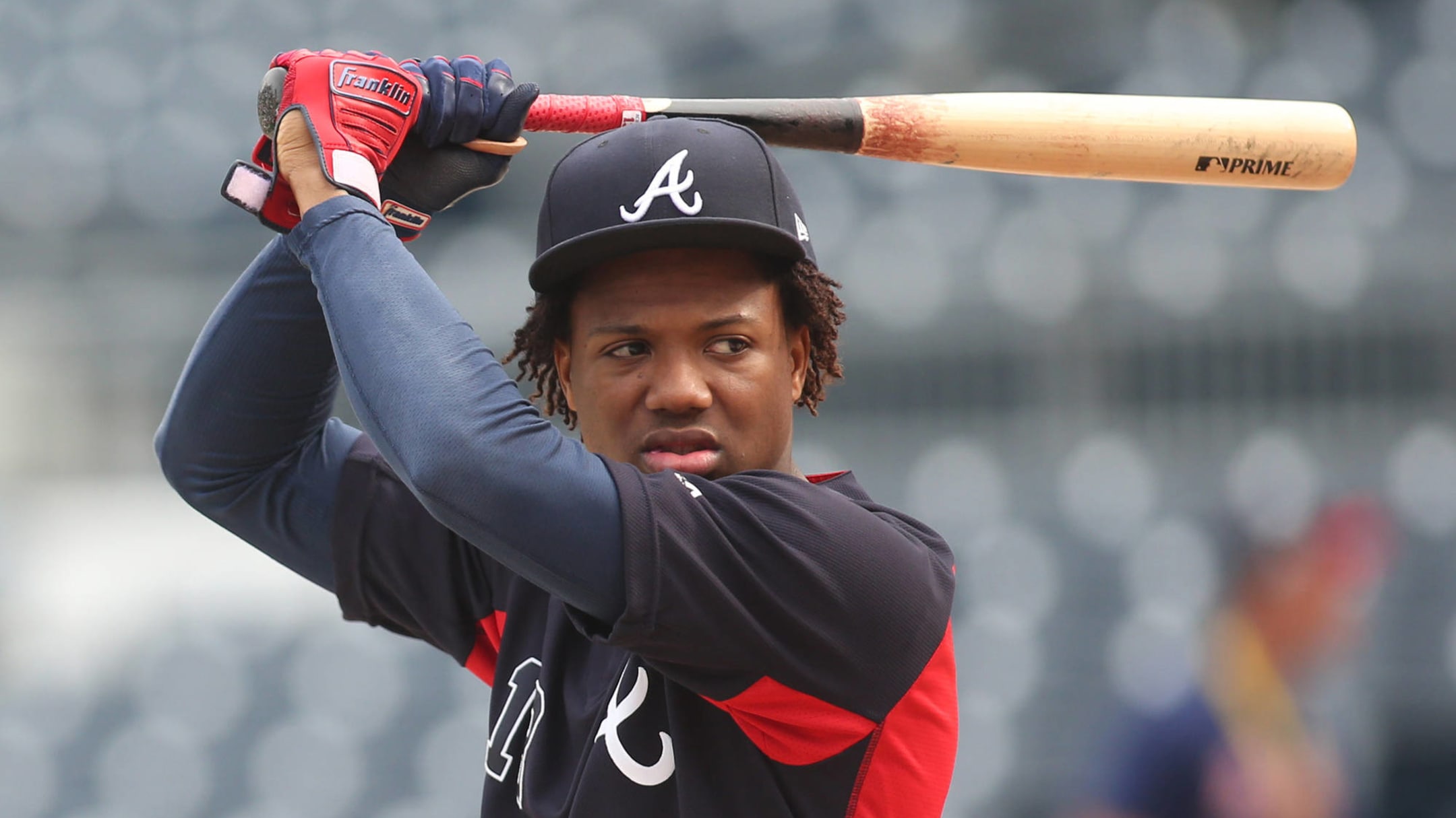 Ronald Acuña Jr. Submits The Bat Flip Of The Year