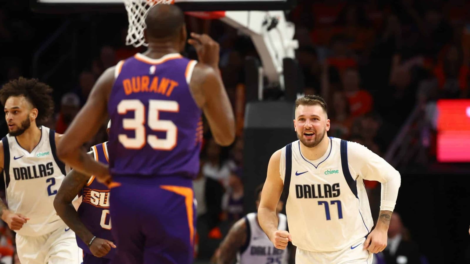 Luka Doncic Received Some Trash Talk From Kevin Durant