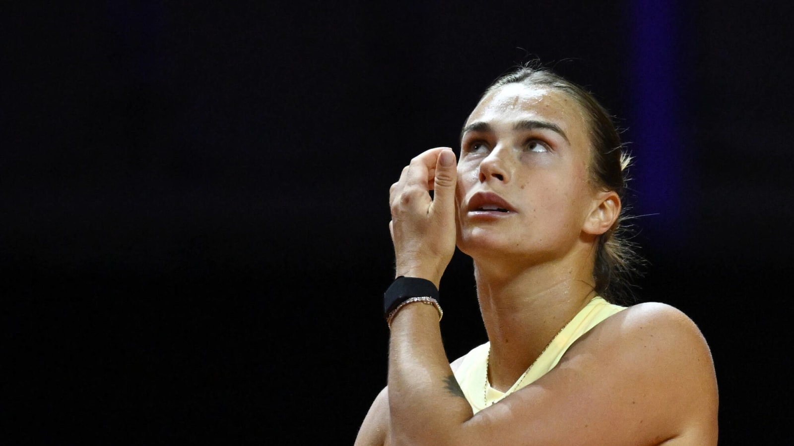 Watch: Aryna Sabalenka consoles best friend Paula Badosa after the latter shockingly retires from their match at the Stuttgart Open