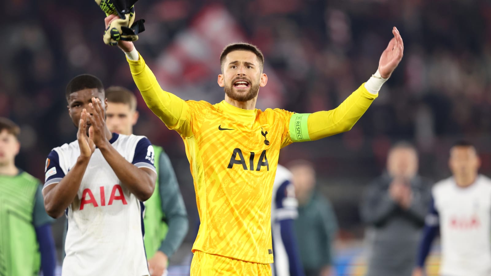 'Regarding what happened' – Vicario breaks silence on Tottenham away end incident with passionate message for the fans