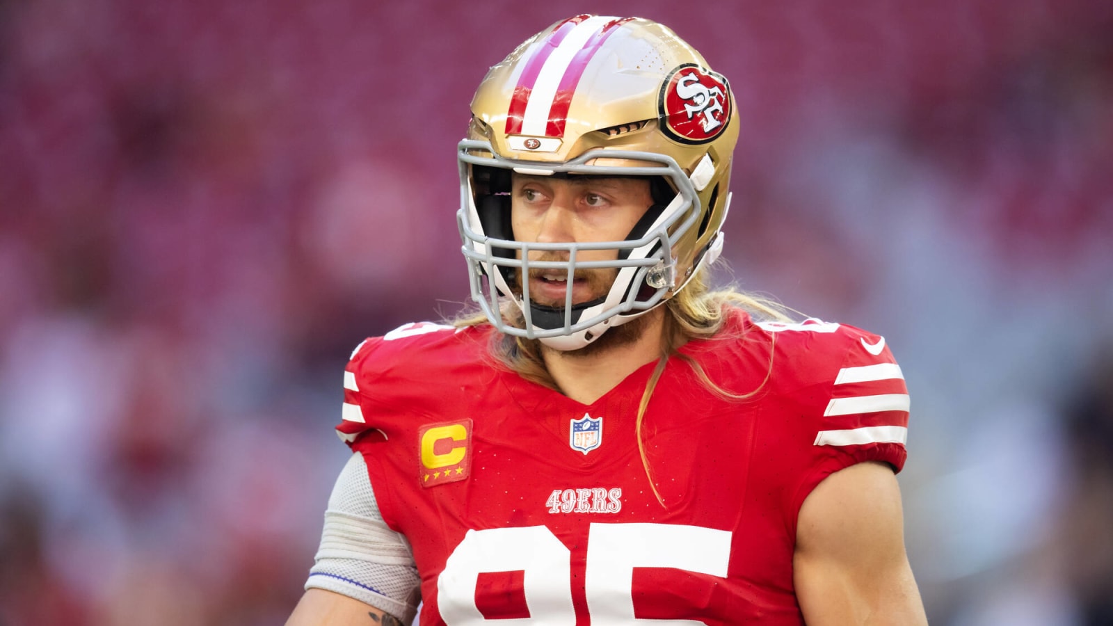 Watch: Kittle mic'd up, unaware during key play in Super Bowl