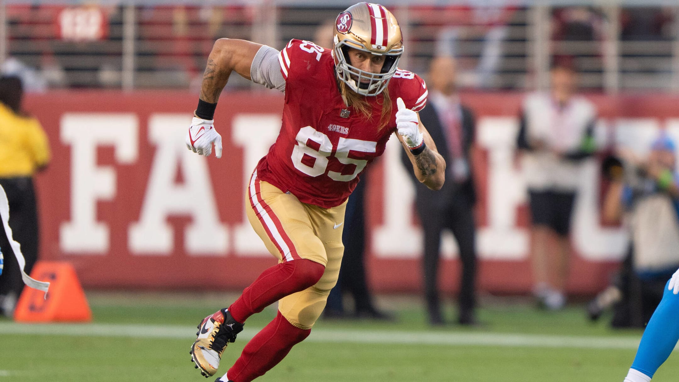 George Kittle & 49ers' offense derives from 'hunger' to make another Super  Bowl - Sactown Sports