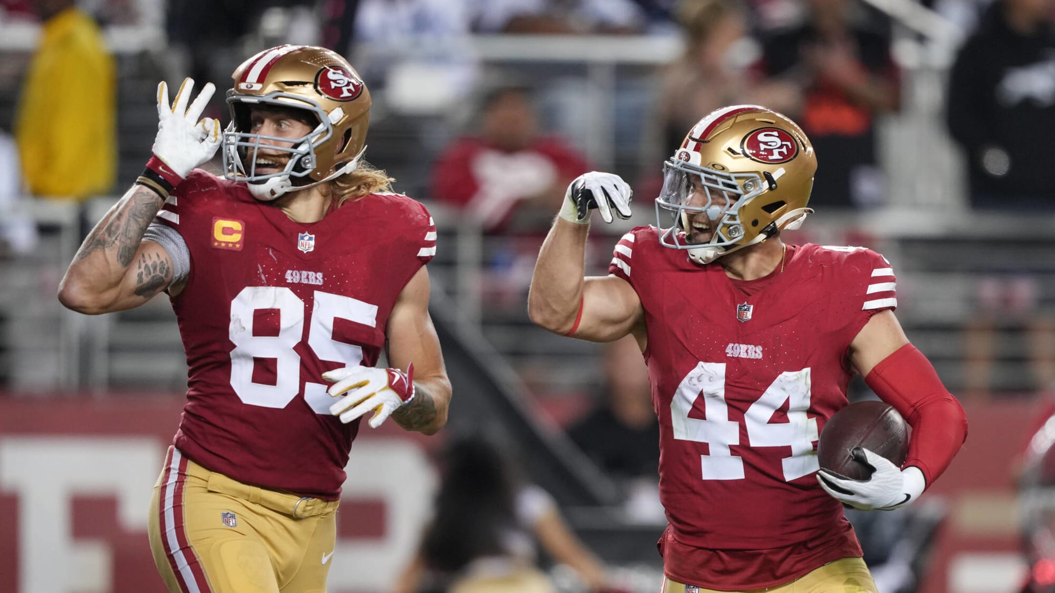 Brock Purdy, George Kittle lead 49ers to NFC Championship game