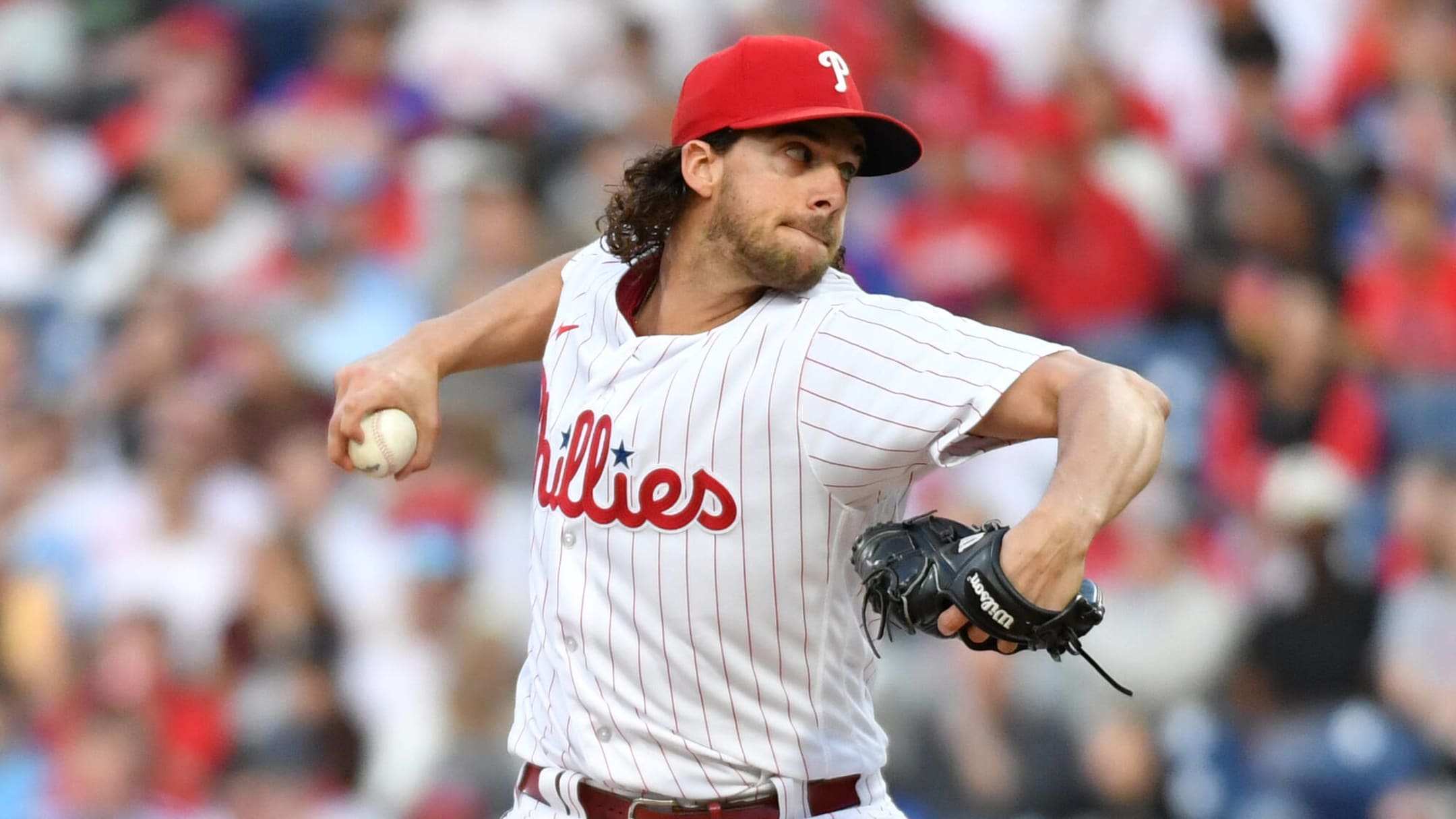 EXCLUSIVE: Aaron Nola opens up on 2022 World Series run and eyes a return  to the postseason