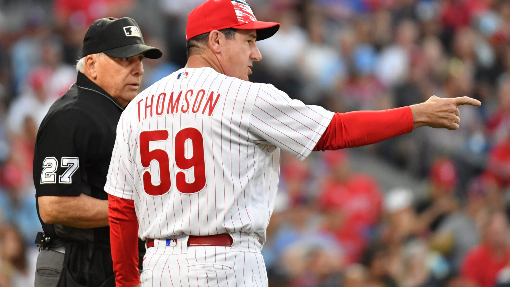 Phillies' Rob Thomson intended 2022 to be his final season. Then everything  changed - The Athletic